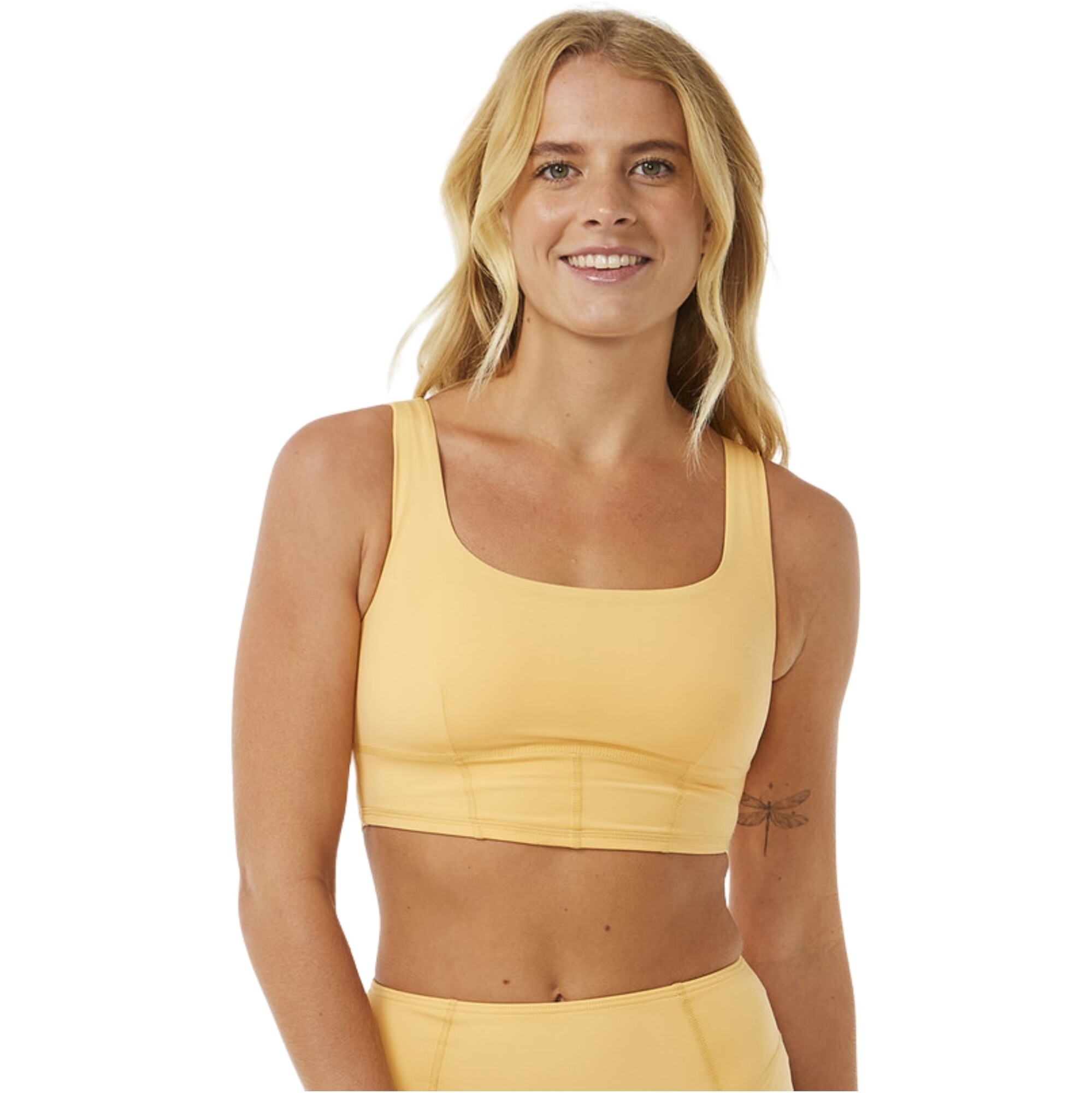 Rip Curl Womens Mirage Ultimate Scoop Neck Crop Bikini Top B Wsw